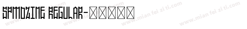 SPMdzime Regular字体转换